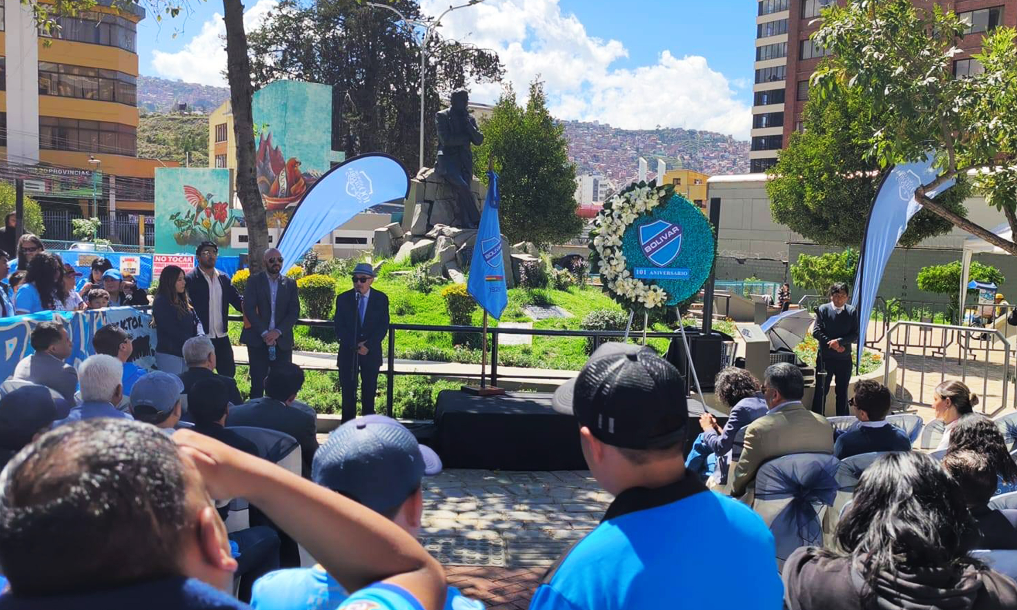 101 aniversario del Club Bolívar