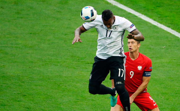 Alemania no pudo con Polonia