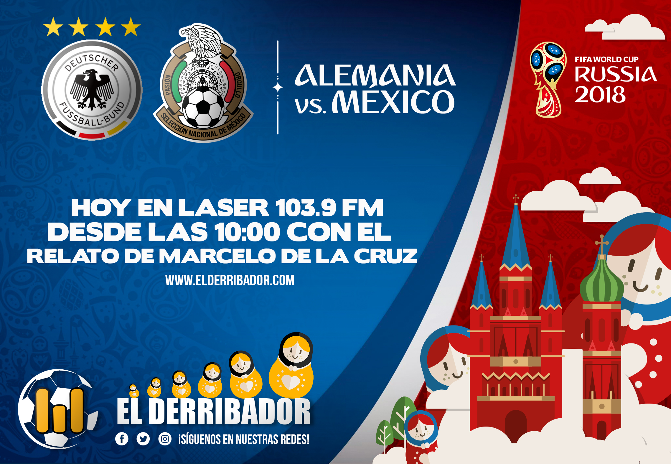 ALEMANIA Vs. MÉXICO en la Radio
