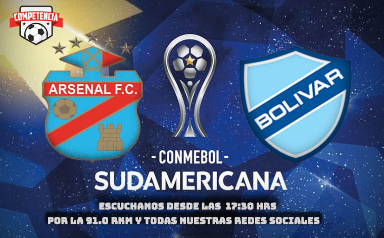 ARSENAL Vs. BOLÍVAR en la Radio 