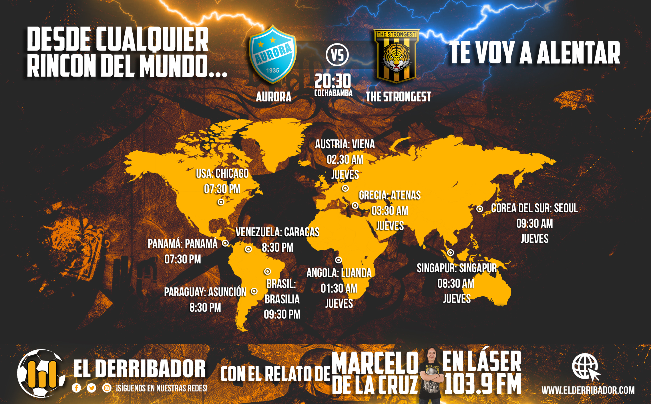 AURORA Vs. THE STRONGEST en Vivo