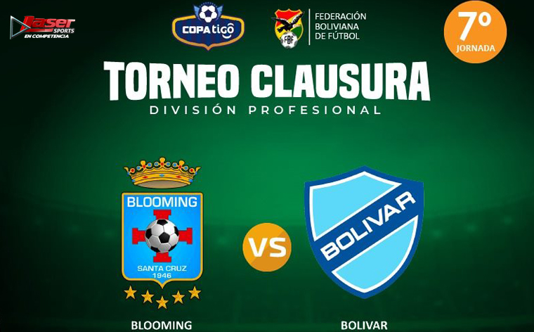 BLOOMING Vs. BOLÍVAR en Vivo
