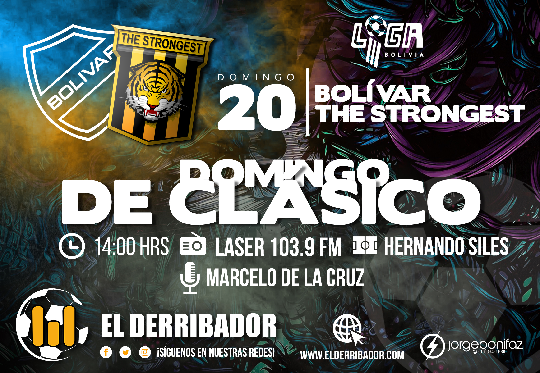 BOLÍVAR Vs. THE STRONGEST en la Radio