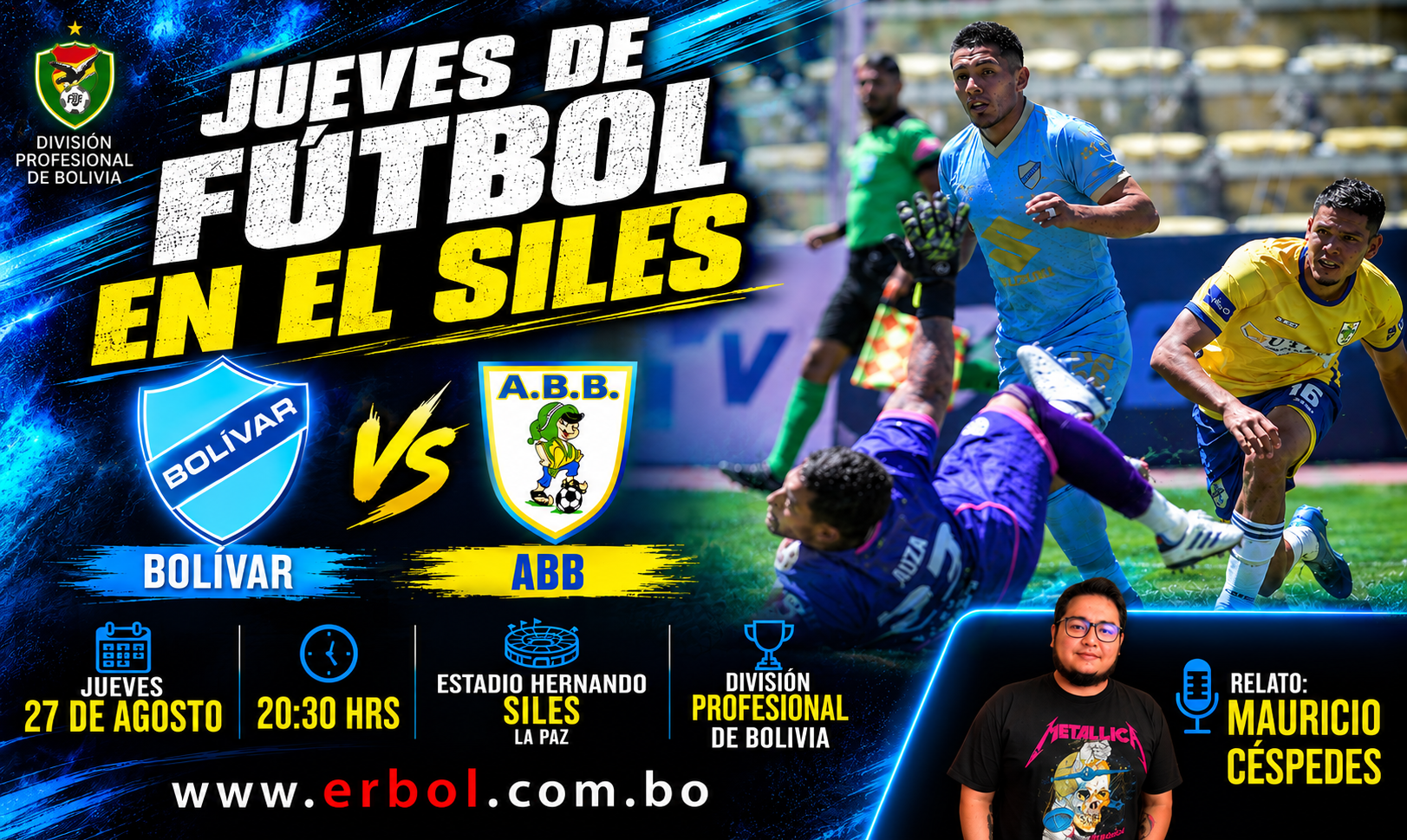 Bolívar vs ABB en la Radio