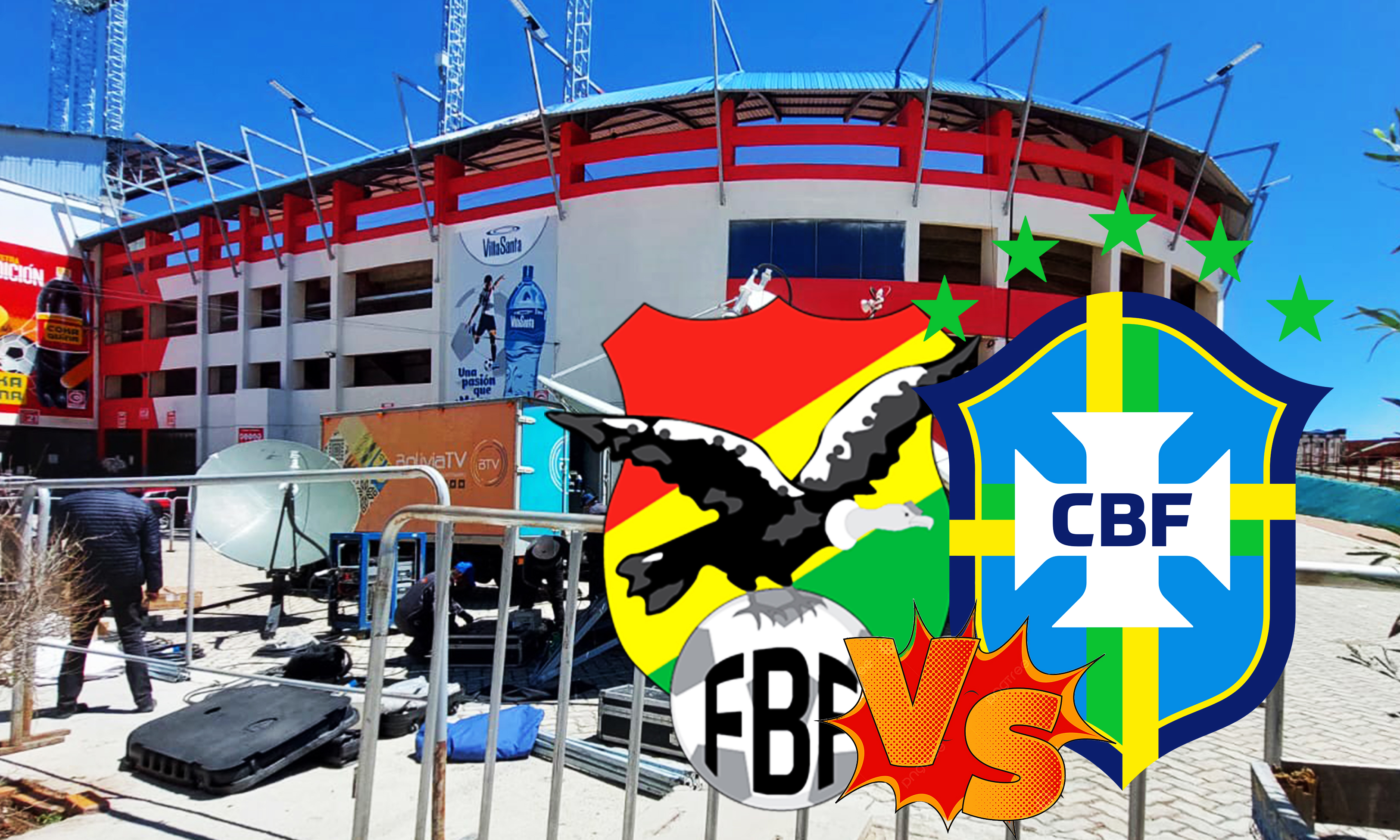 Bolivia vs Brasil en la Radio