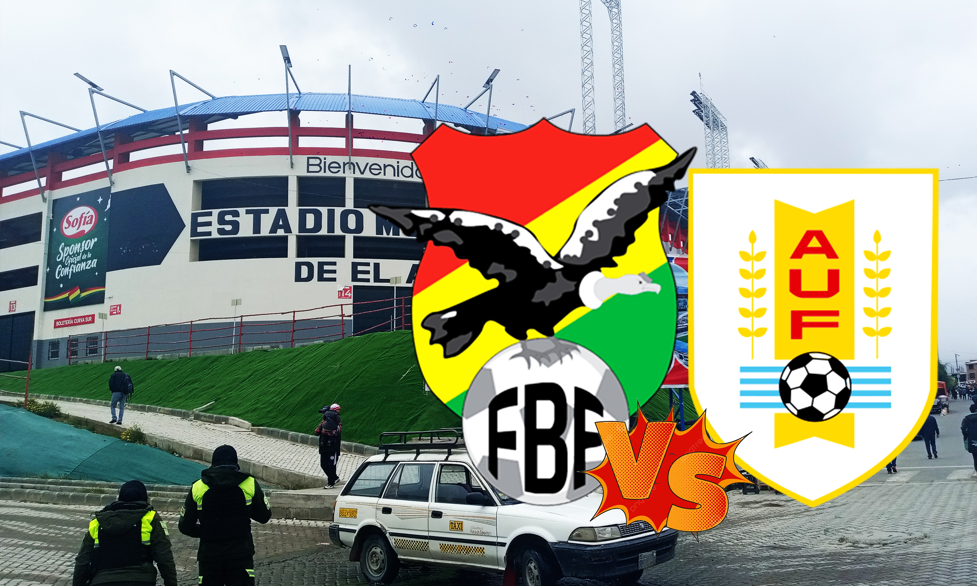 Bolivia vs Uruguay en la Radio