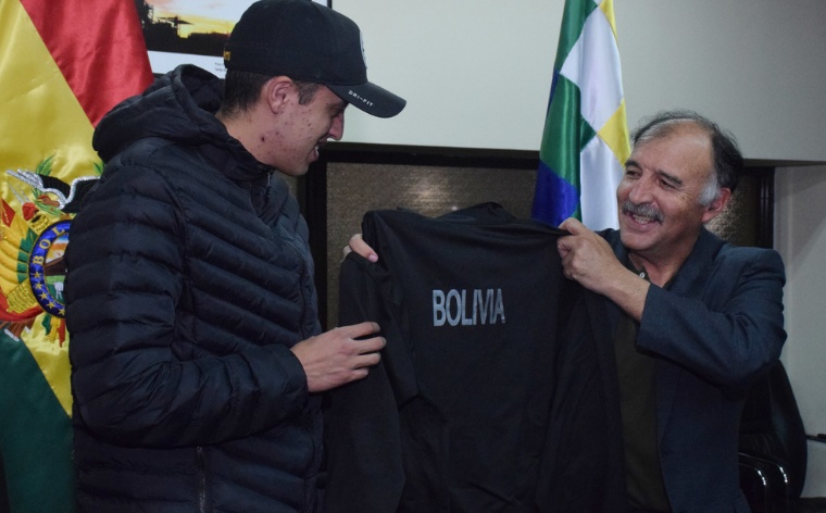Bolivianos a Beijing