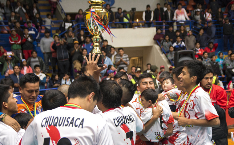 Chuquisaca Campeón en Futsal