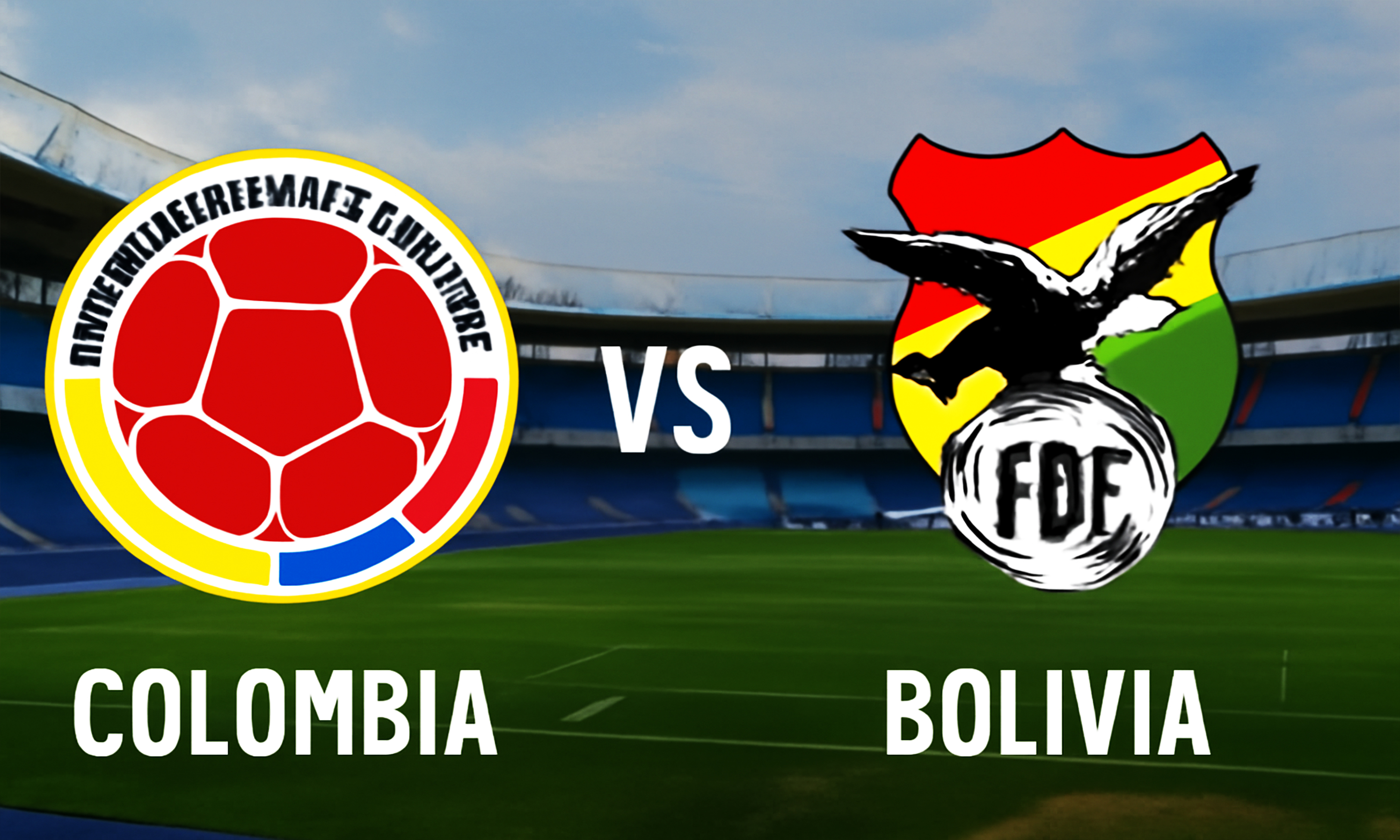 Colombia vs Bolivia en la Radio