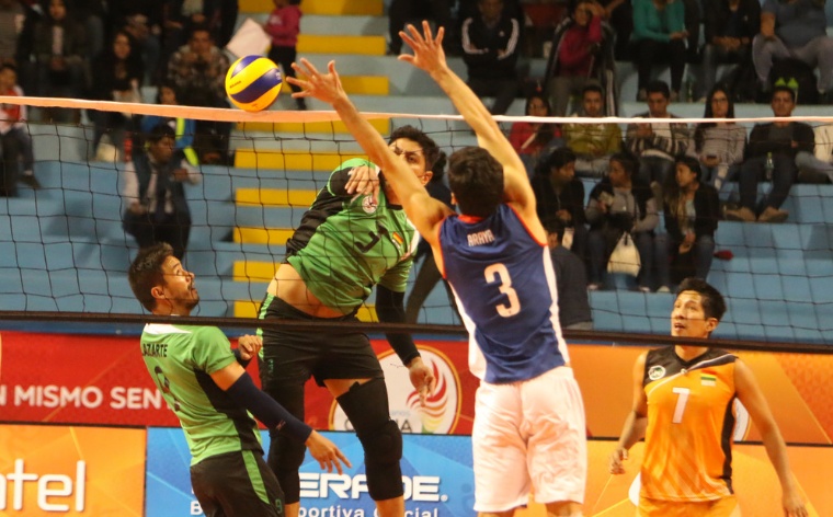 Cuartos en el voley