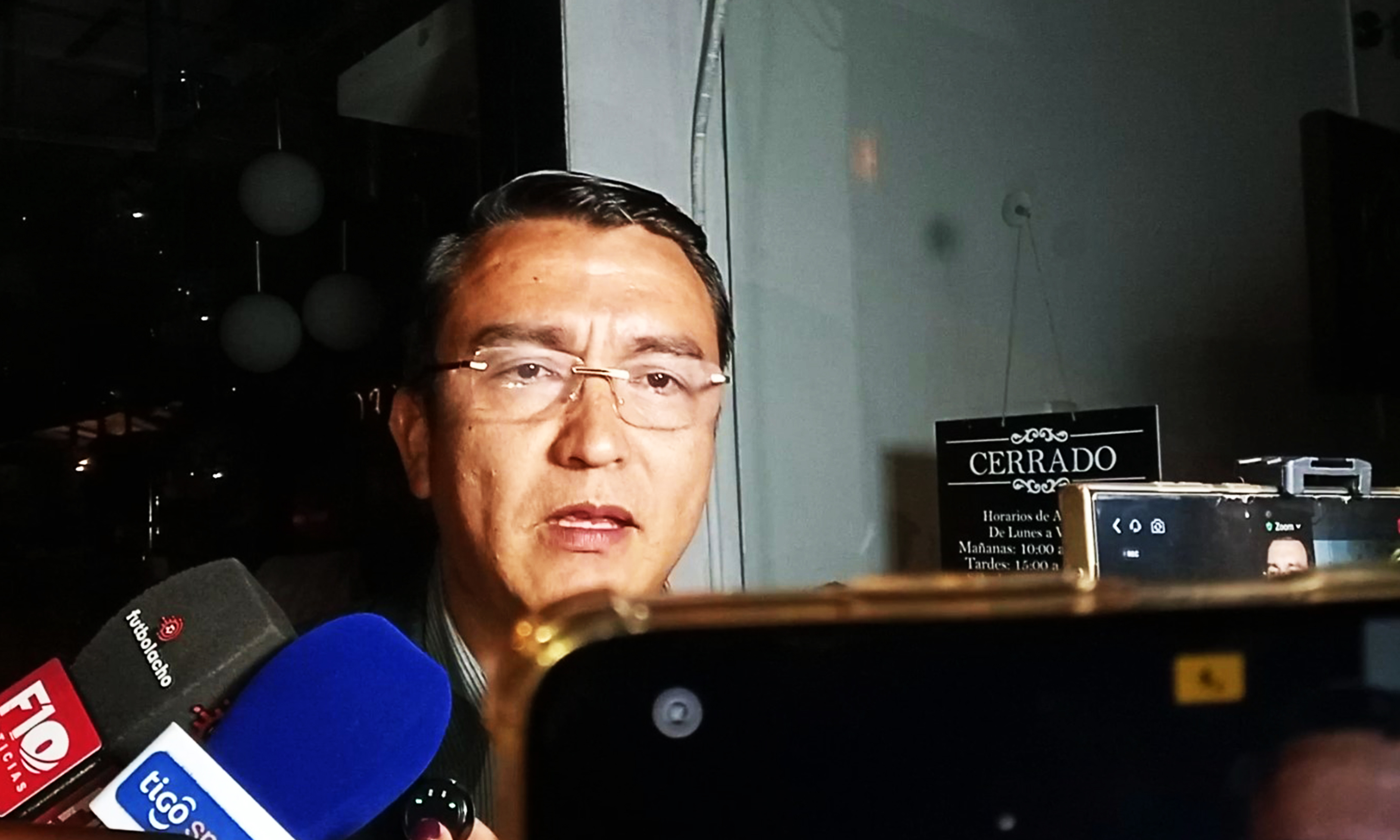 Daniel Terrazas denuncia irregularidades