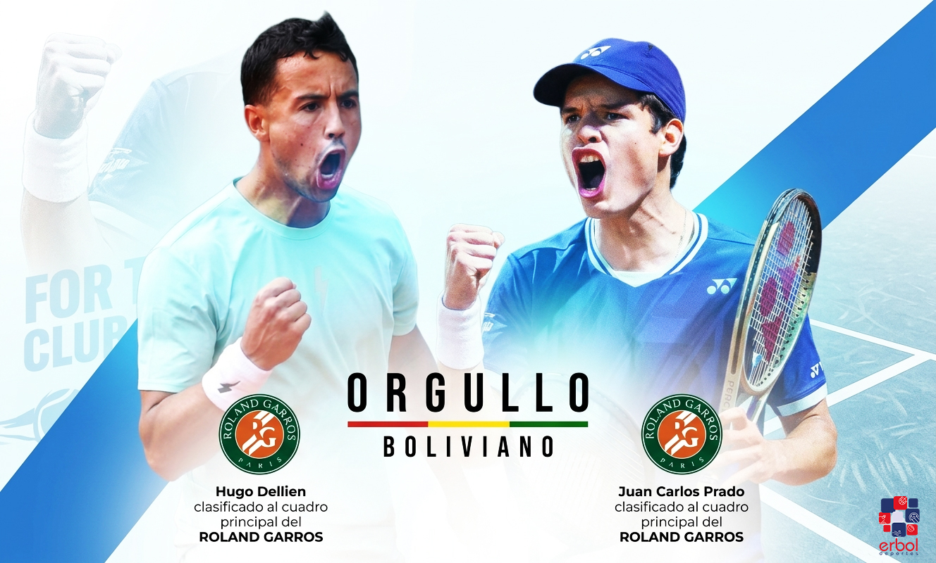 Dellien y Prado debutan en el cuadro principal de Roland Garros 2026