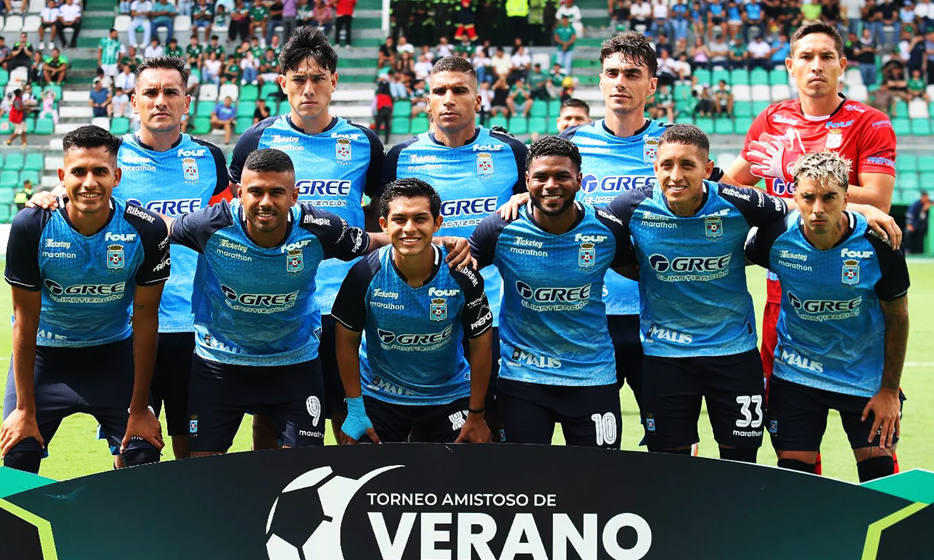 En la pelea y el partido, Blooming lo mejor
