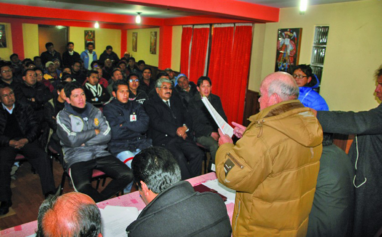 FBF supervisa las elecciones en Real Potosí