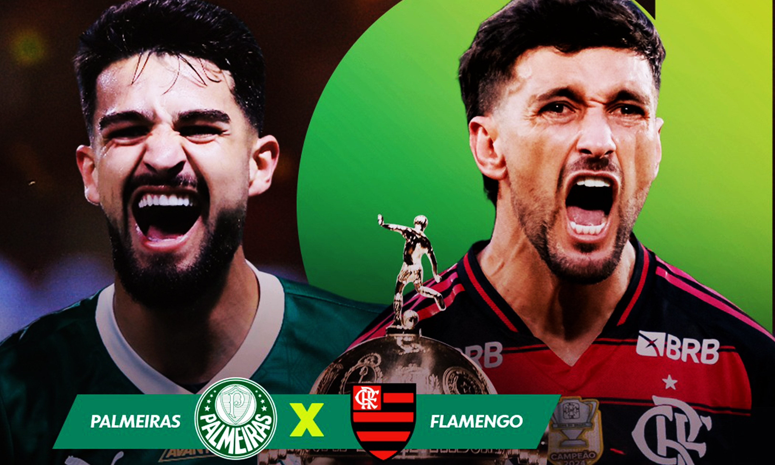 Flamengo vs Palmeiras en la Radio