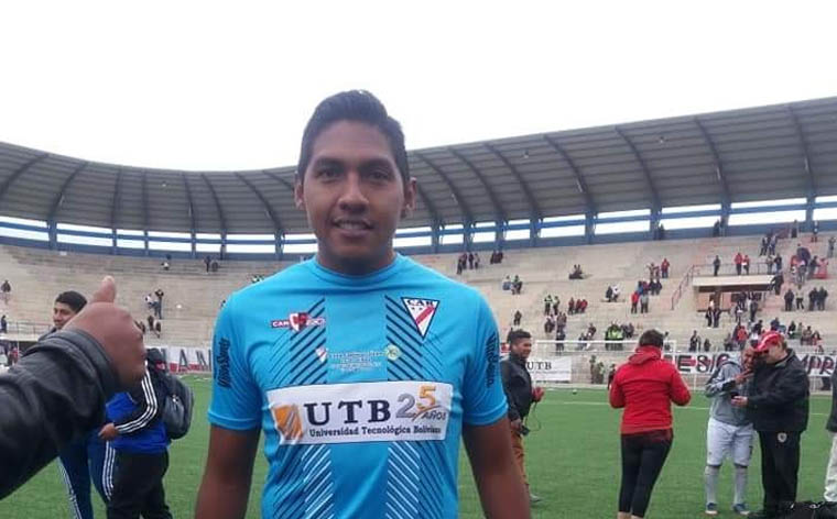 Galindo en el arco 