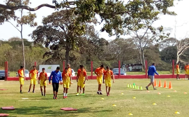 Guabirá comenzó a entrenar 