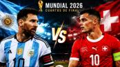 Argentina y Suiza: Duelo estelar por el pase a semifinales