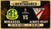 Mirassol vs Always Ready en la Radio