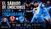 Universitario de Vinto vs Bolívar en la Radio