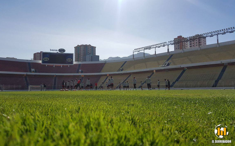 La cancha esta linda