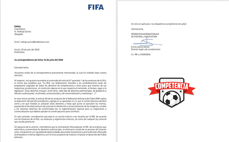 La Federación tiene todos los derechos