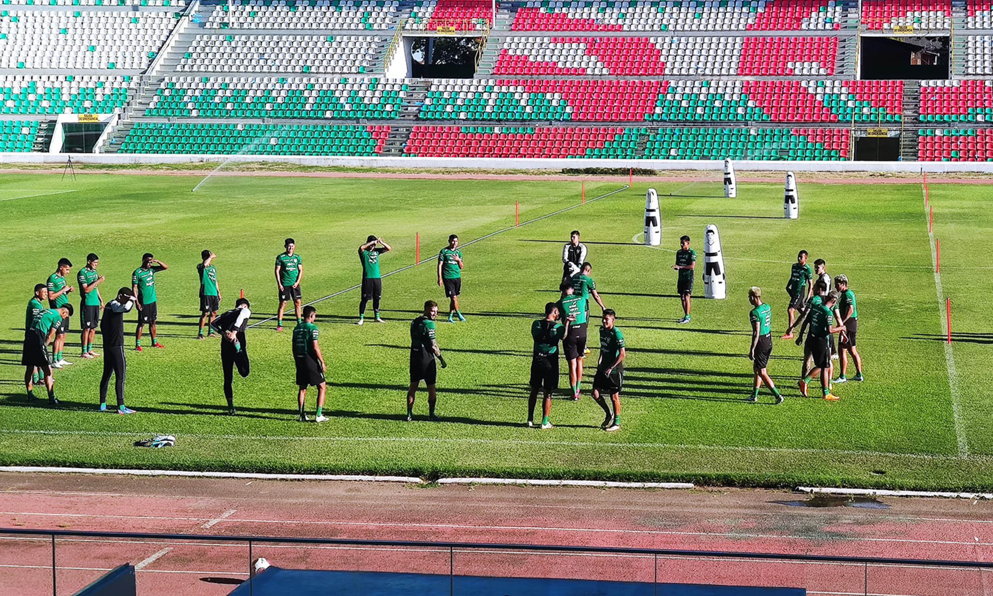 La selección trabajará en la Santa Cruz 