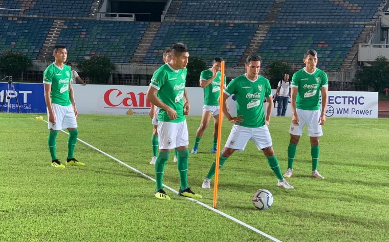 La seleccion trabajó en Myanmar