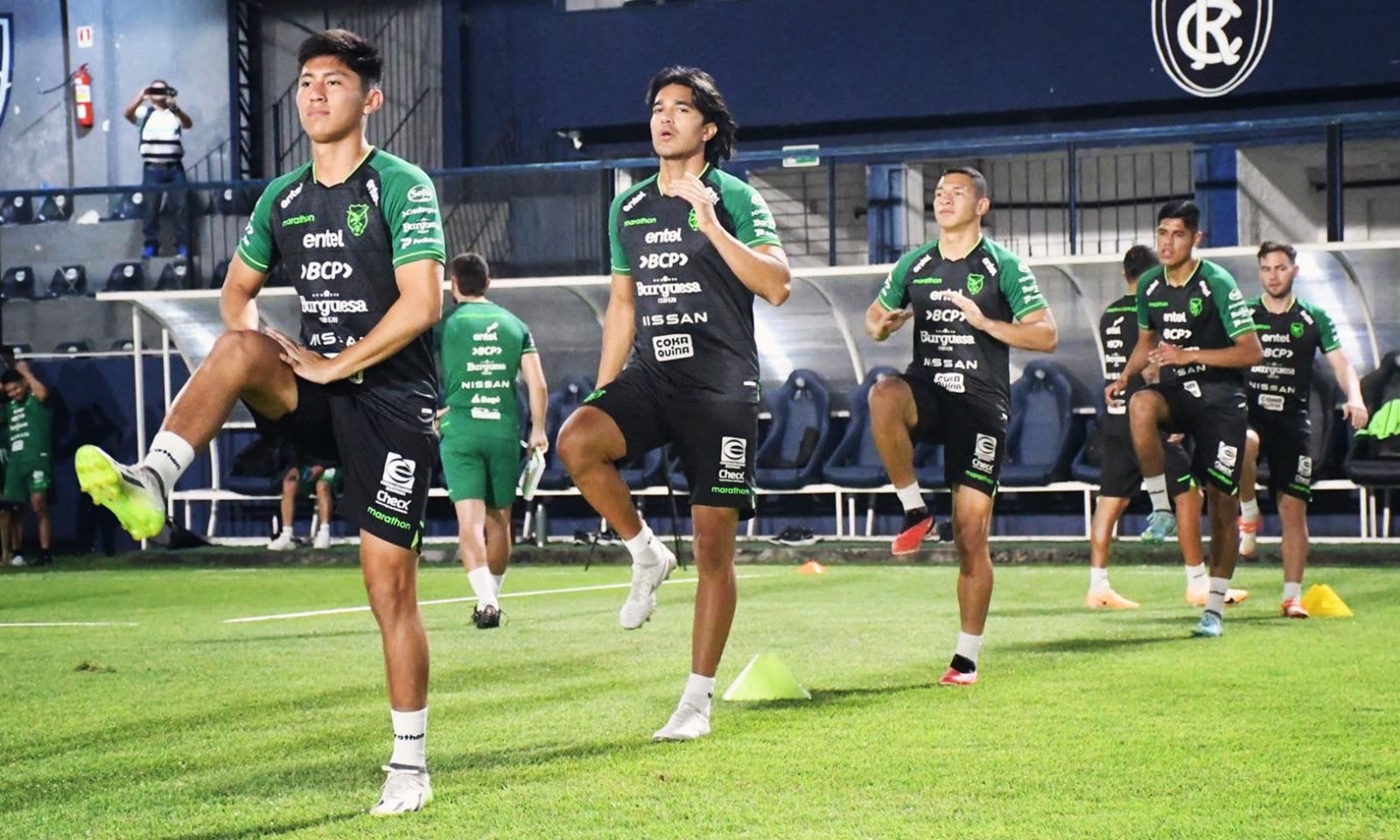 La verde trabaja en Brasil 