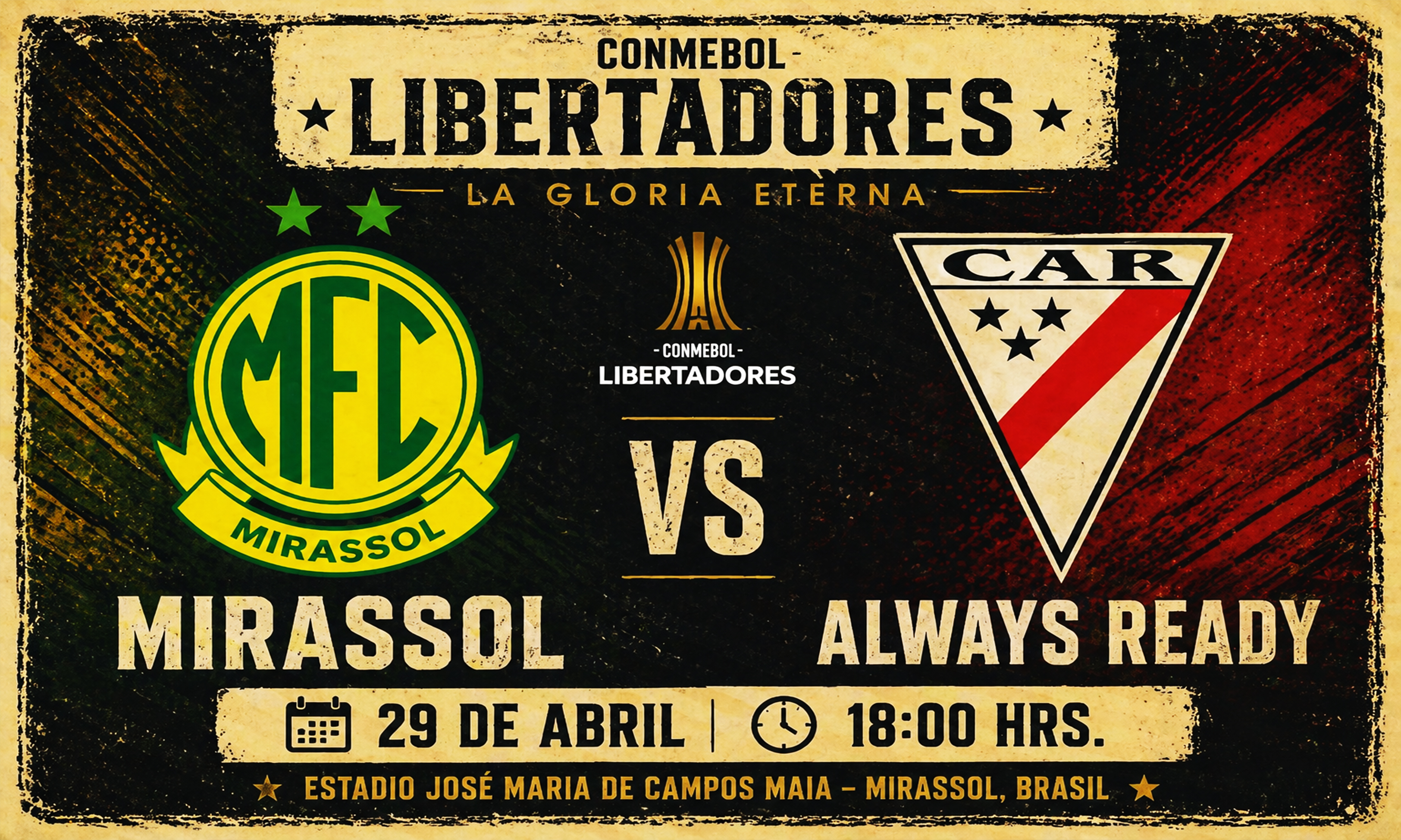 Mirassol vs Always Ready en la Radio