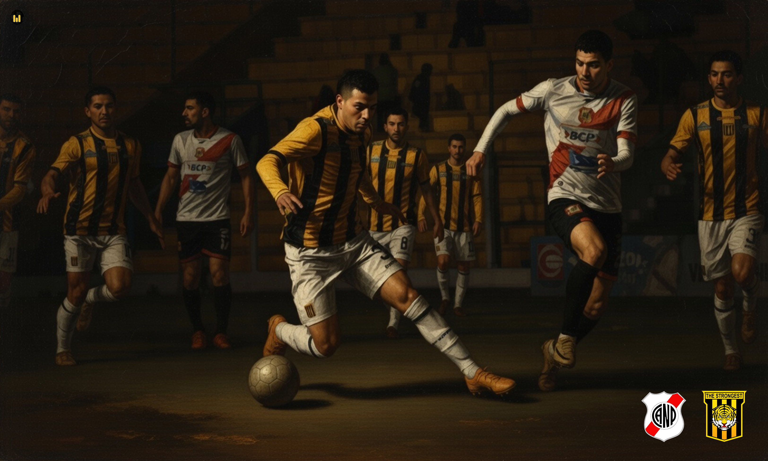 Nacional Potosí vs The Strongest en la radio