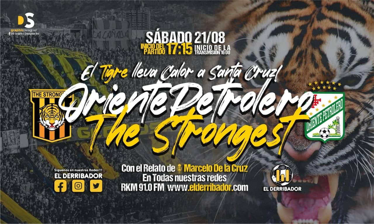 ORIENTE PETROLERO Vs. THE STRONGEST en la Radio 