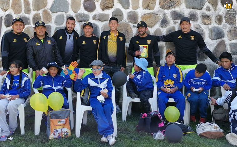 Ramiro Vaca, amigo de los niños