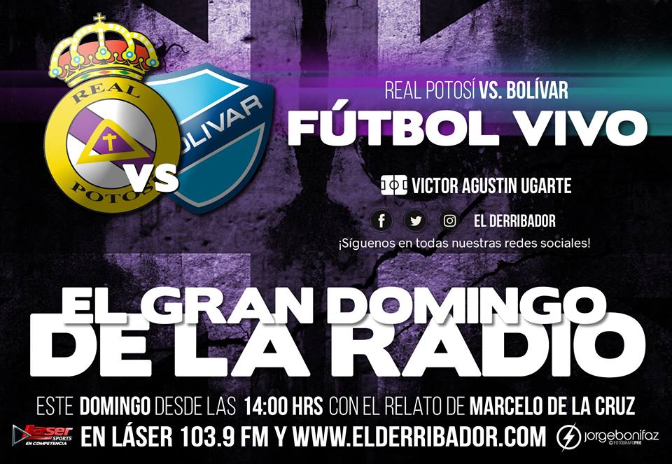 REAL POTOSÍ Vs BOLÍVAR en Vivo