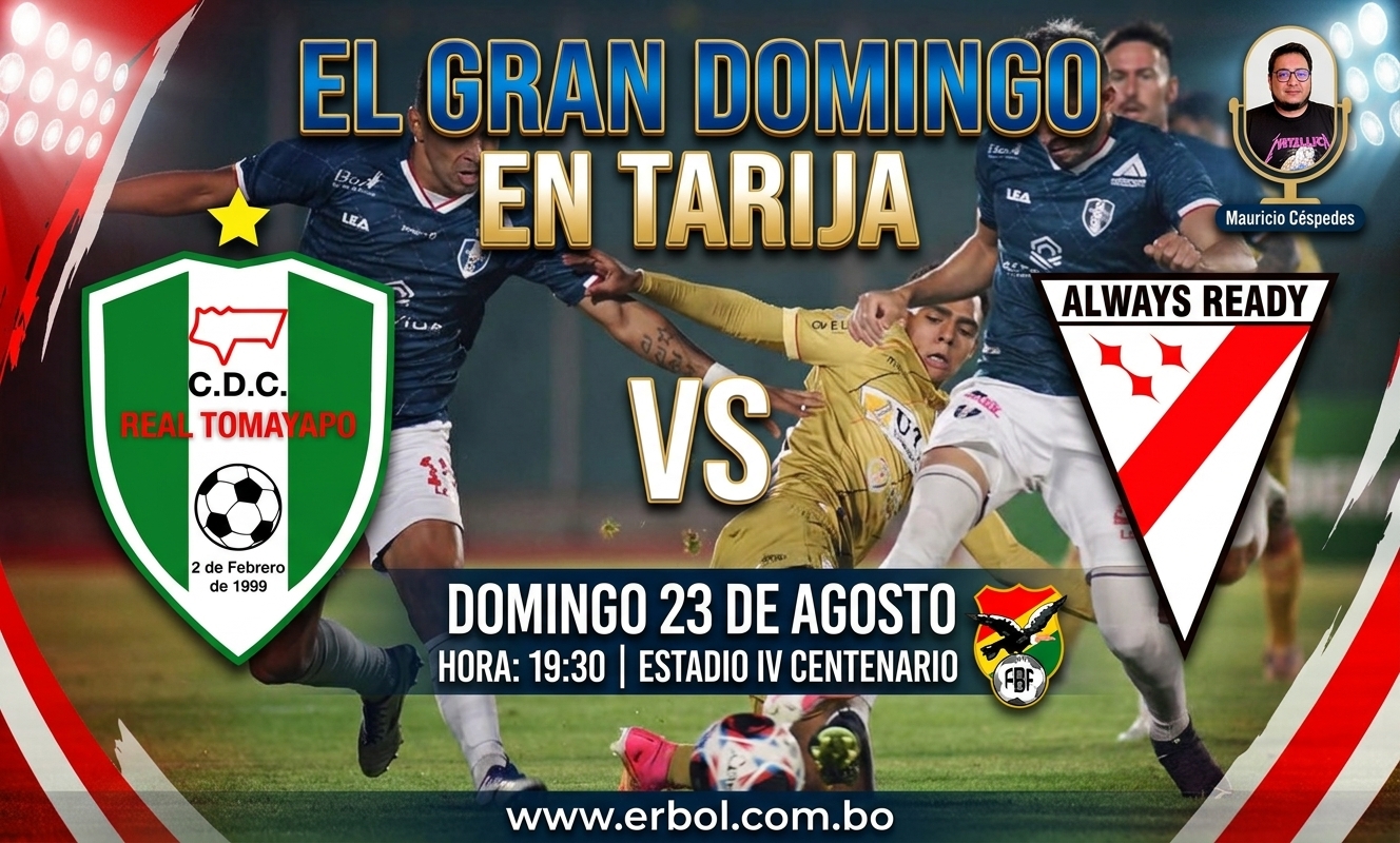 Real Tomayapo vs Always Ready en la Radio