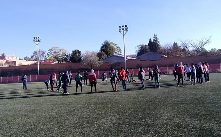 Real Tomayapo vuelve a los entrenamientos