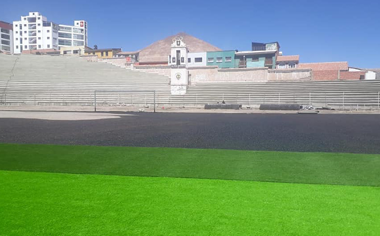 Renace el estadio de la calle Sucre