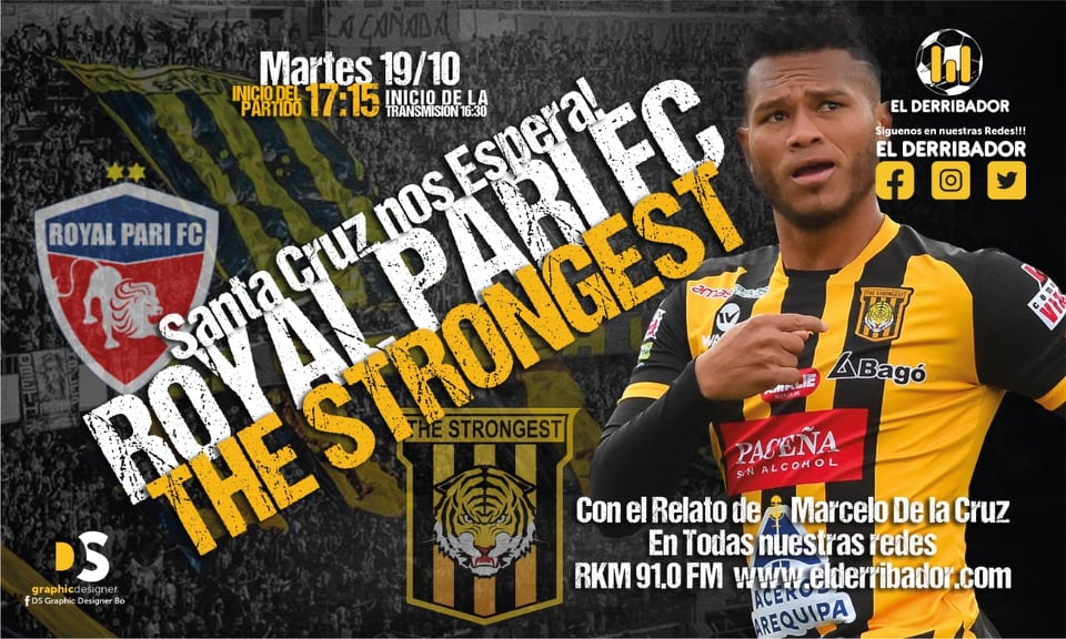 ROYAL PARI Vs. THE STRONGEST en la Radio 