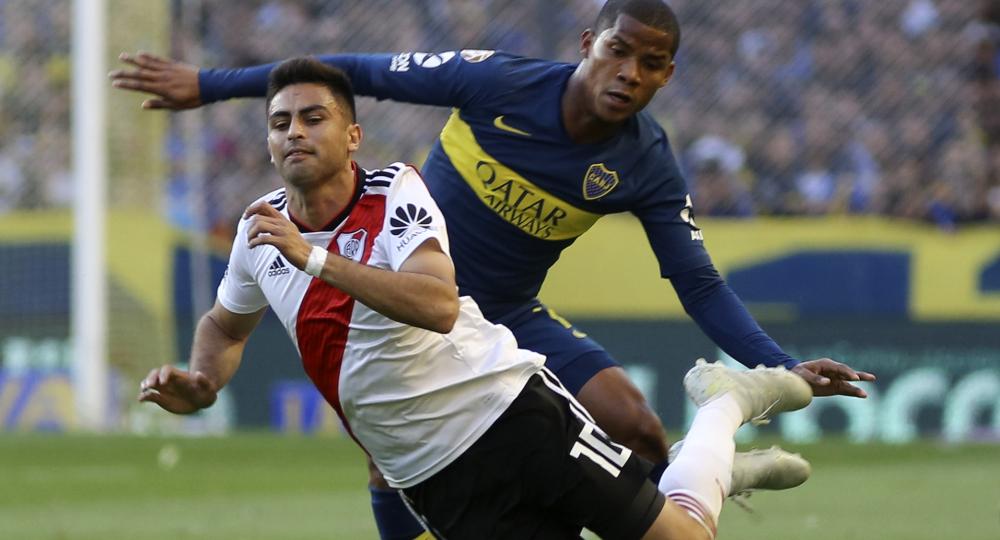 Se desgarró el Pity Martínez