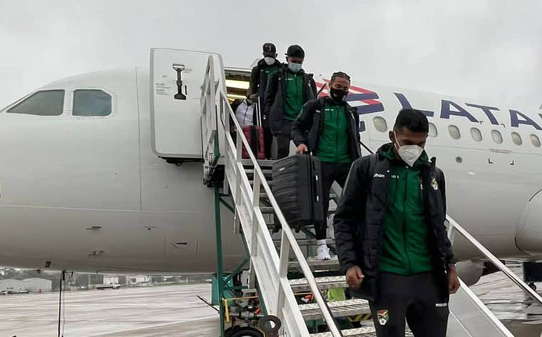 Selección Nacional llega a Buenos Aires