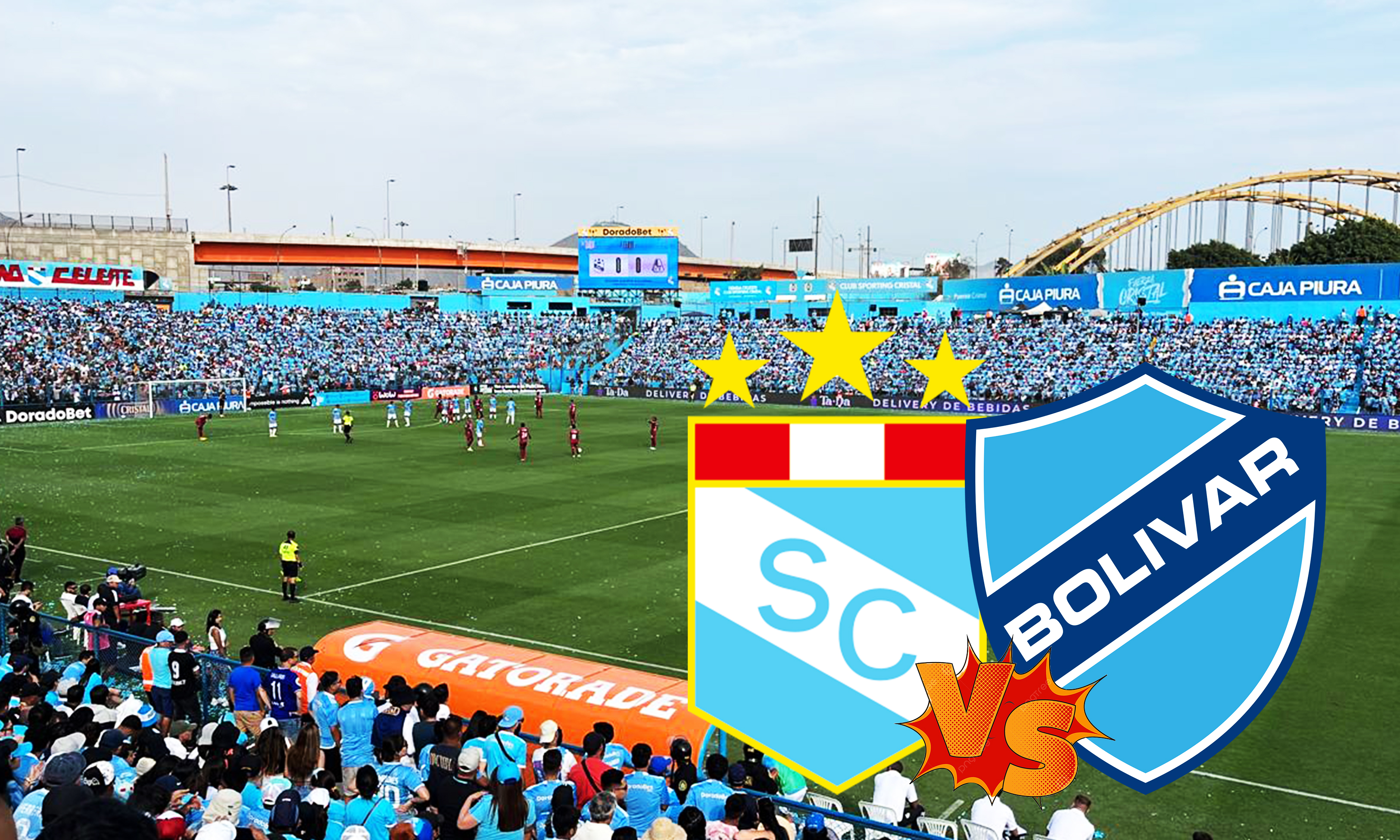 Sporting Cristal vs Bolívar en la Radio