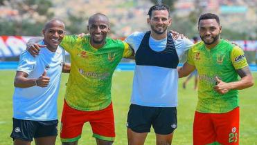 Amistoso en la Tamborada