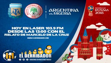 ARGENTINA Vs. NIGERIA en la Radio