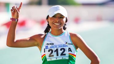 Benita Parra conquistó Medalla de Bronce para Bolivia