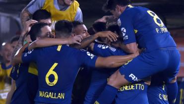 Boca ganó en Paraguay