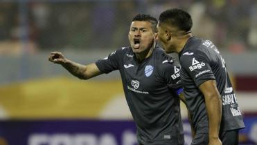 Bolívar en el grupo de Palmeiras