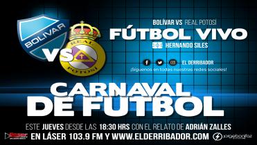 BOLÍVAR Vs. REAL POTOSÍ en Vivo