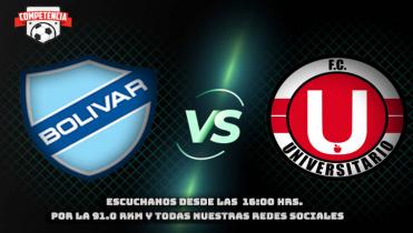 BOLÍVAR Vs. UNIVERSITARIO DE VINTO en la Radio 