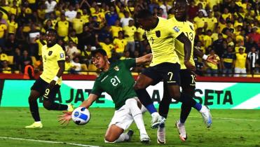 Bolivia sufre en Guayaquil