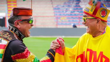 Bolivia vs Colombia en la Radio